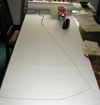 addingaskirt1 Adding a Skirt to New Look Pattern #6483