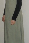 Black Linen Overdress