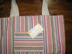 Business Card on Tote