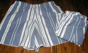 mikahboxers Boxers for Mikah from a Thrift Store Sheet