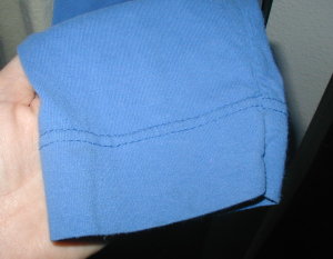 Wide Hem for Sleeve