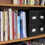 CD/DVD Storage on Bookshelf