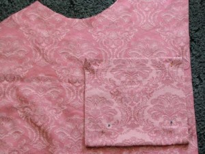 Pin pocket in place