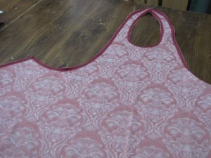 Finished binding (underside)