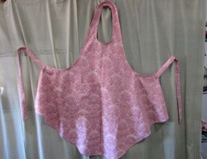 The finished apron