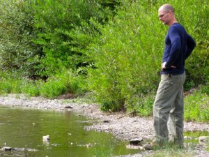 Jeff at Two Medicine Lake