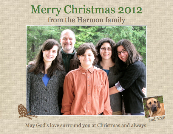 Christmas Card 2012